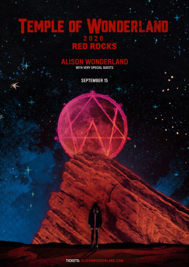 Alison Wonderland - Red Rocks - Temple of Wonderland