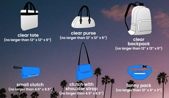 CRSSD Festival Clear Bag Policy