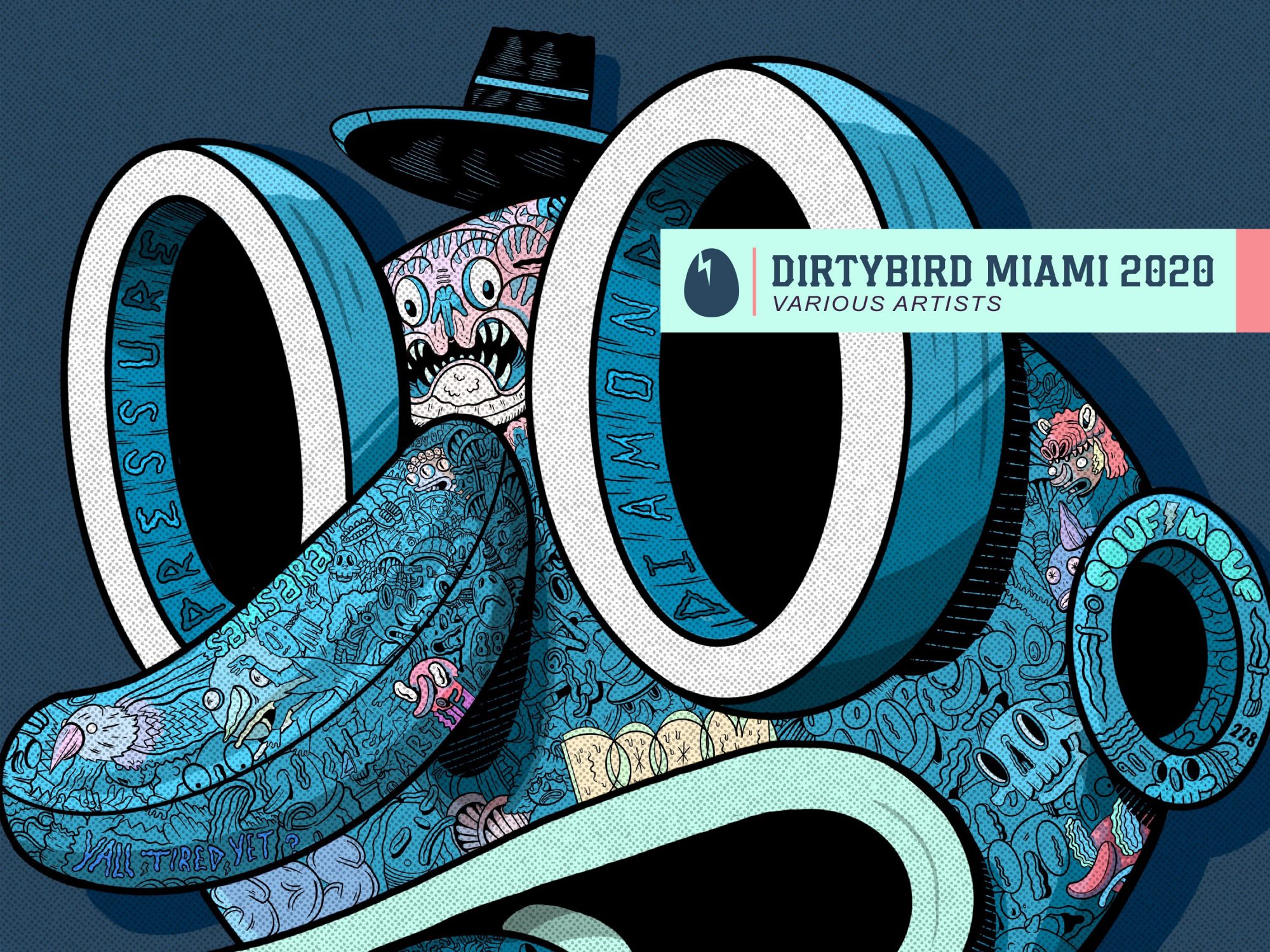 Dirtybird Miami 2020 Album Artwork