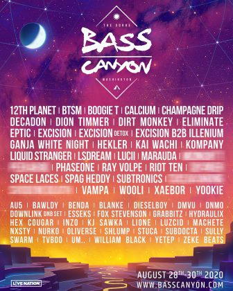 Bass Canyon Offers Up Epic Bass Artists on 2020 Lineup | EDM Identity