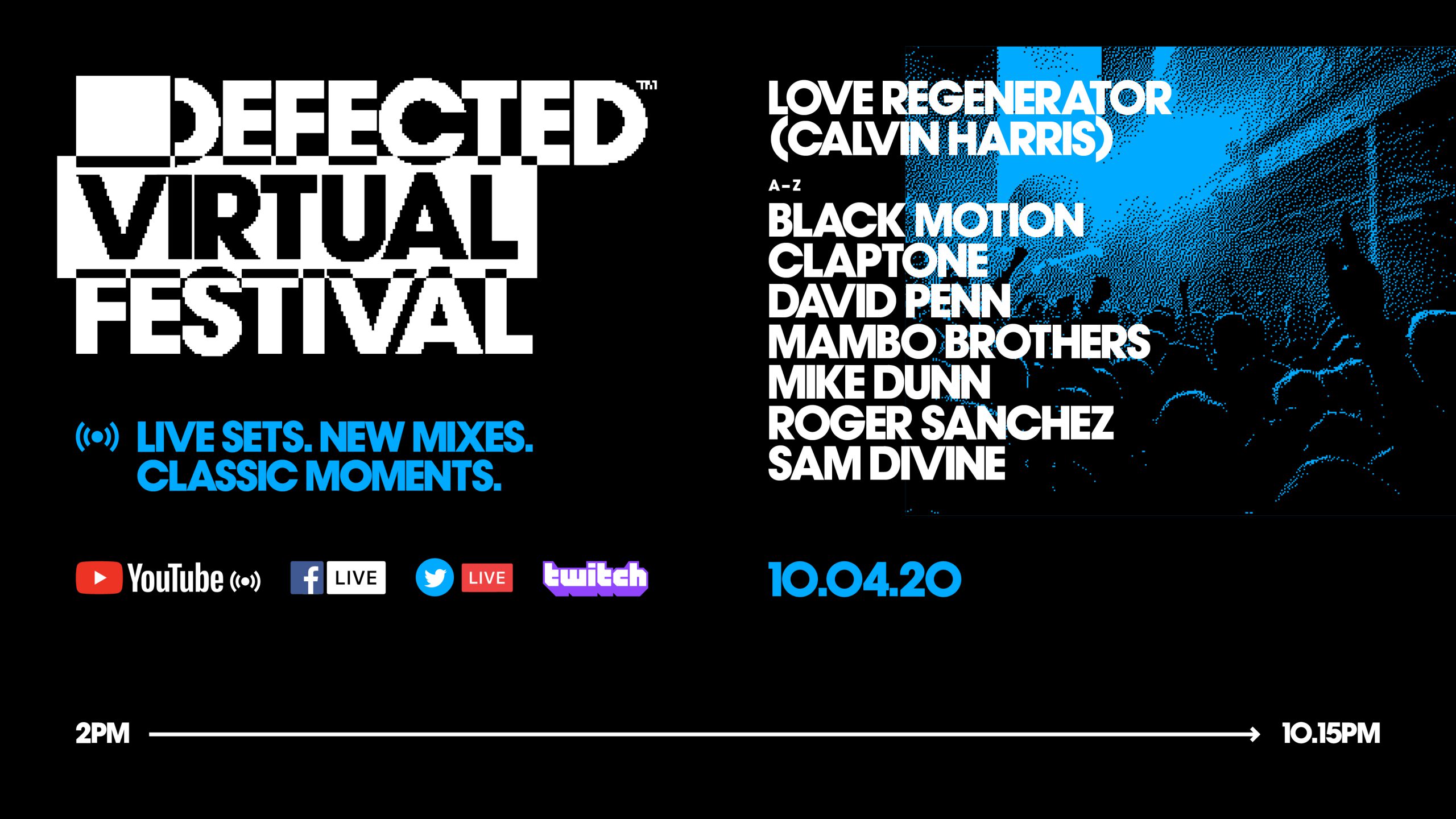 Defected Virtual Festival 3.0 Lineup