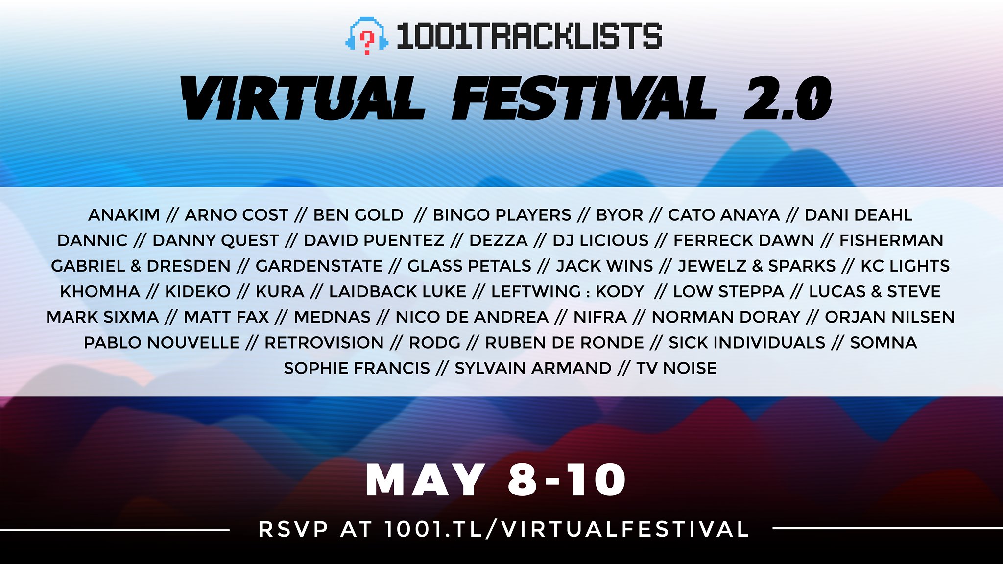 1001tracklists Virtual Festival 2 0 Livestream Schedule Watch Inside Edm Identity The world's leading dj tracklist database @1001tracklists | our 2020 a state of dance music report is out now. 1001tracklists virtual festival 2 0