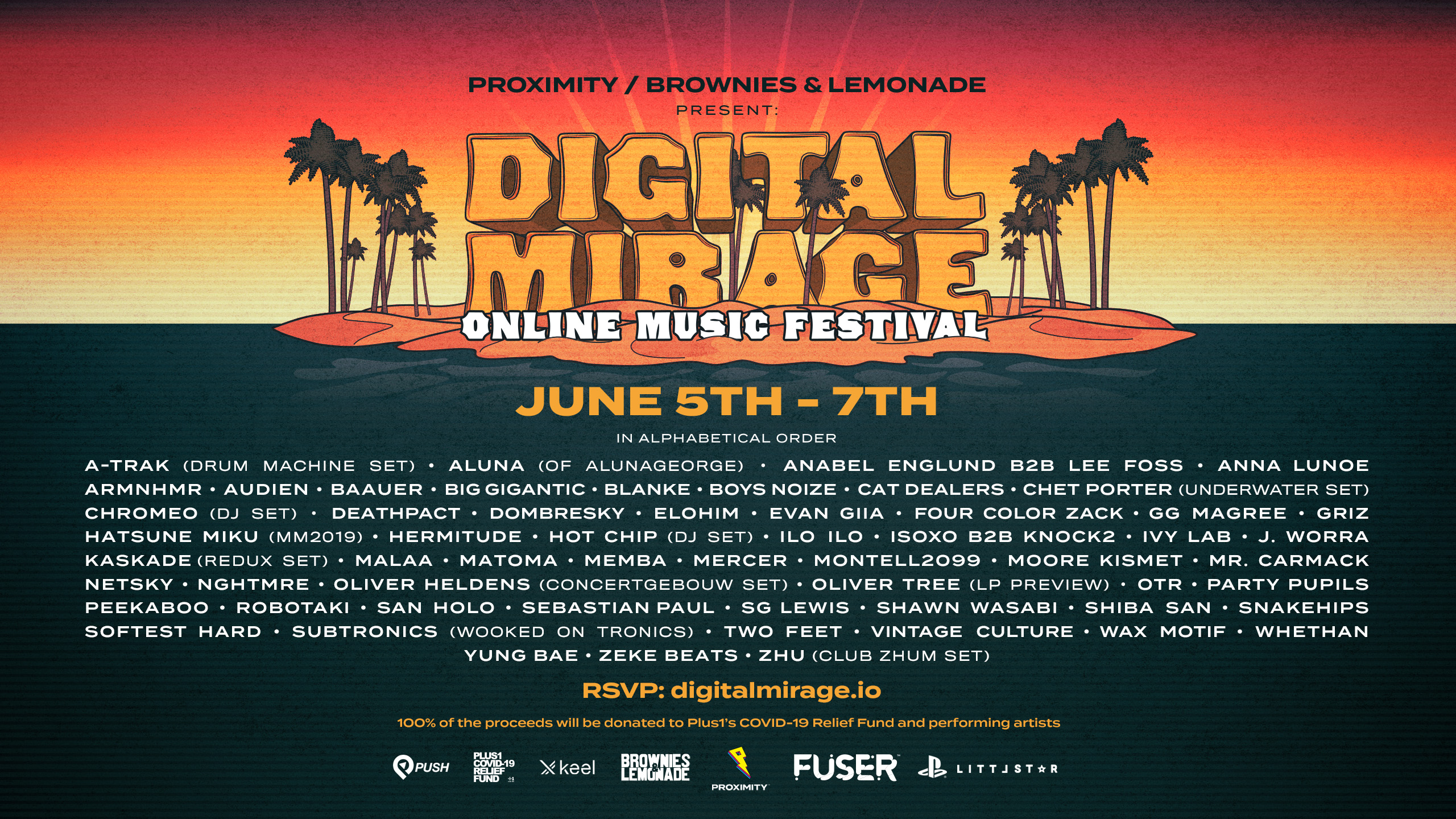 Digital Mirage 2.0 Lineup