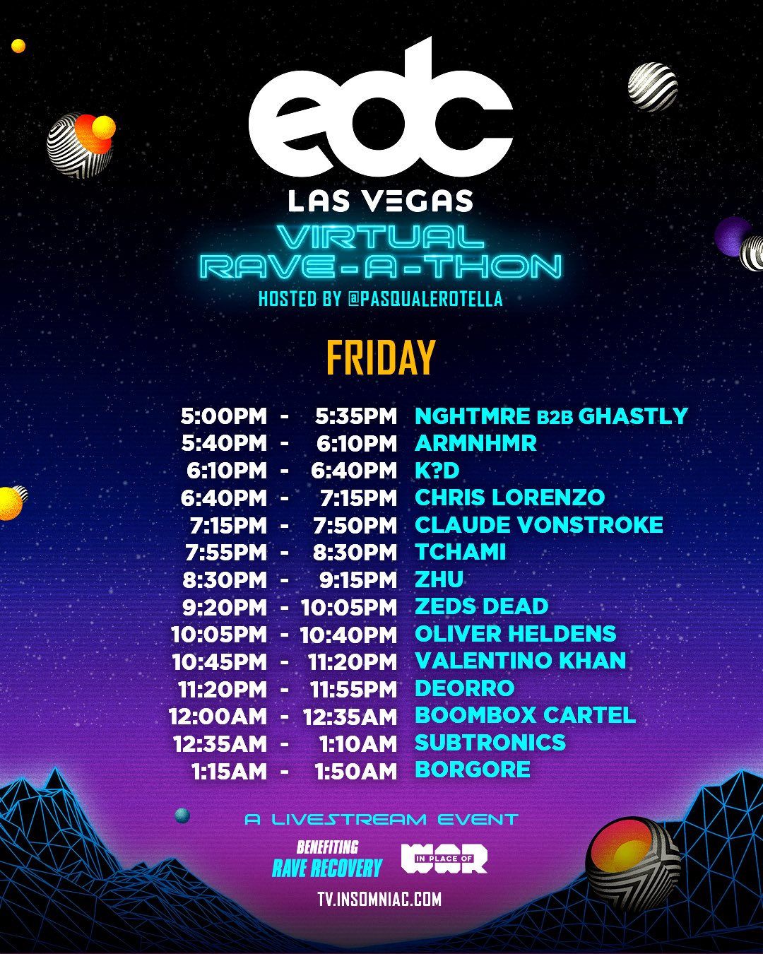 Edc Las Vegas 2025 Dates Schedule