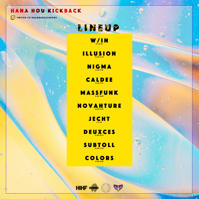 Resonance Theory Releases Lineup for Hana Hou Kickback EDM Identity