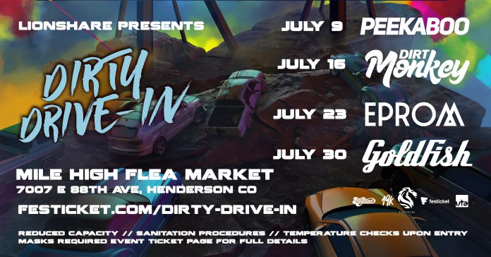 Dirty Drive-In Headliner Lineup Dirty Drive-In Headliner Lineup