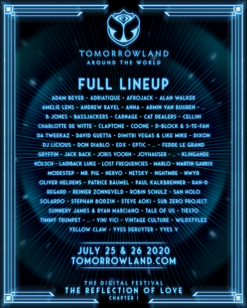 Tomorrowland Around The World Lineup