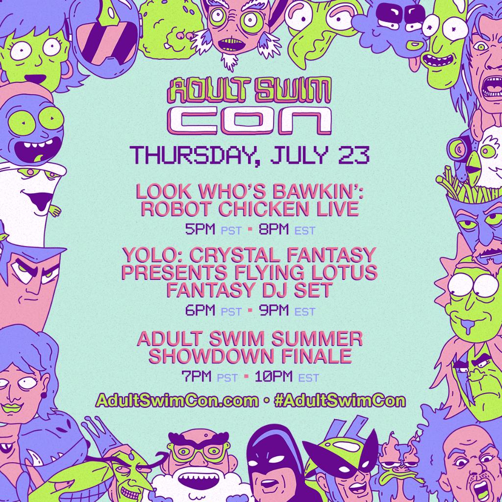 Adult Swim Con Announces Flying Lotus DJ Set and Schedule Watch Inside EDM Identity