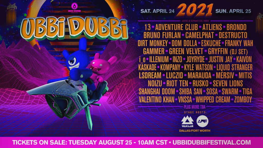 Ubbi Dubbi Festival 2021 Lineup