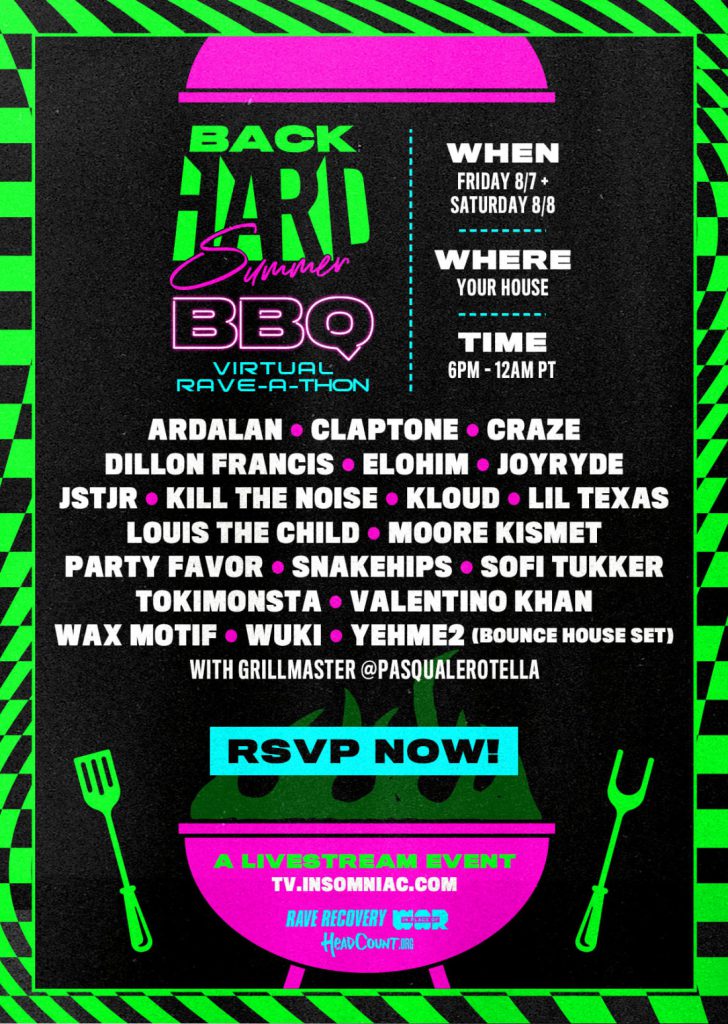 HARD Summer BackHARD BBQ Lineup