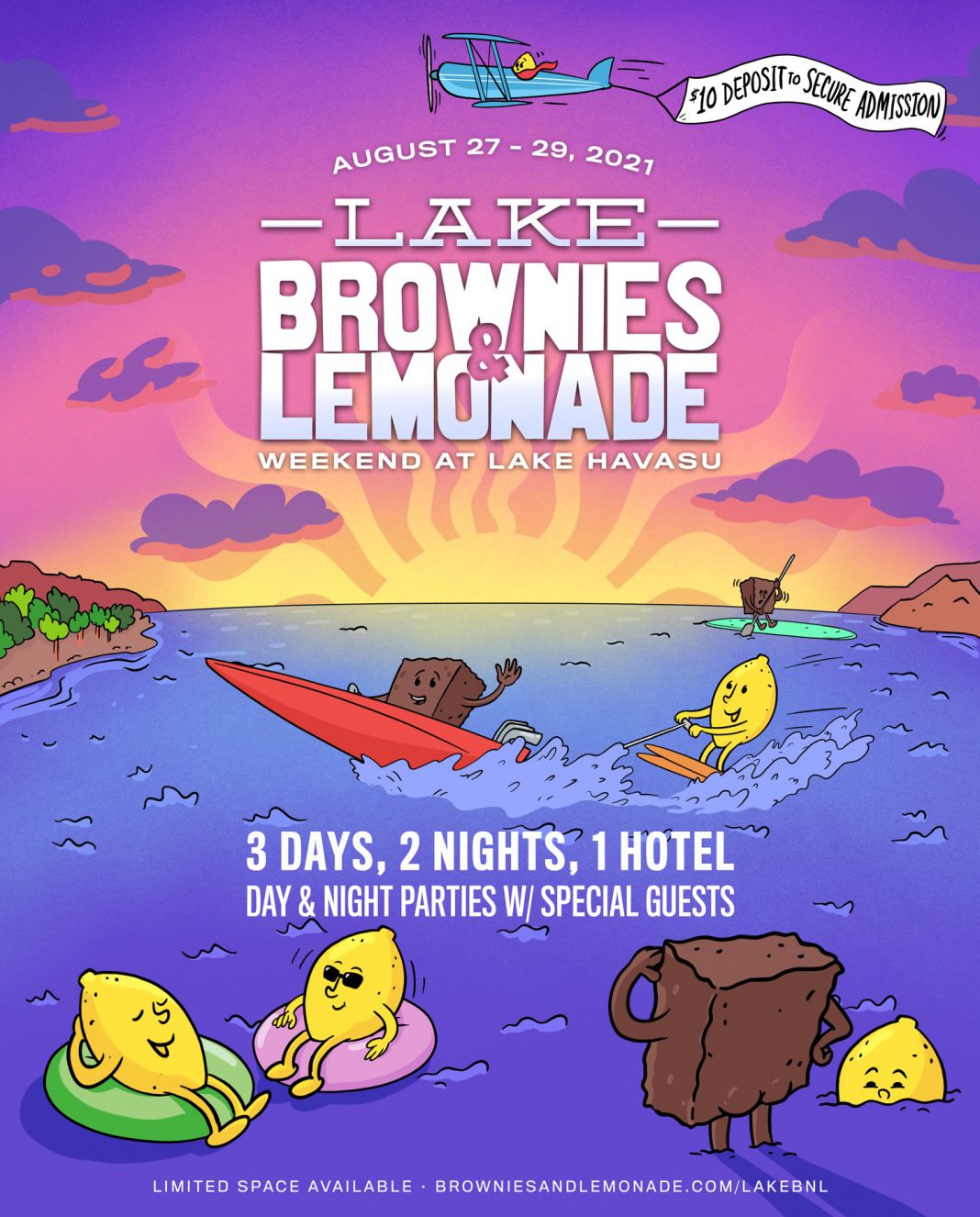 Brownies & Lemonade Announce Lake B&L Weekender EDM Identity
