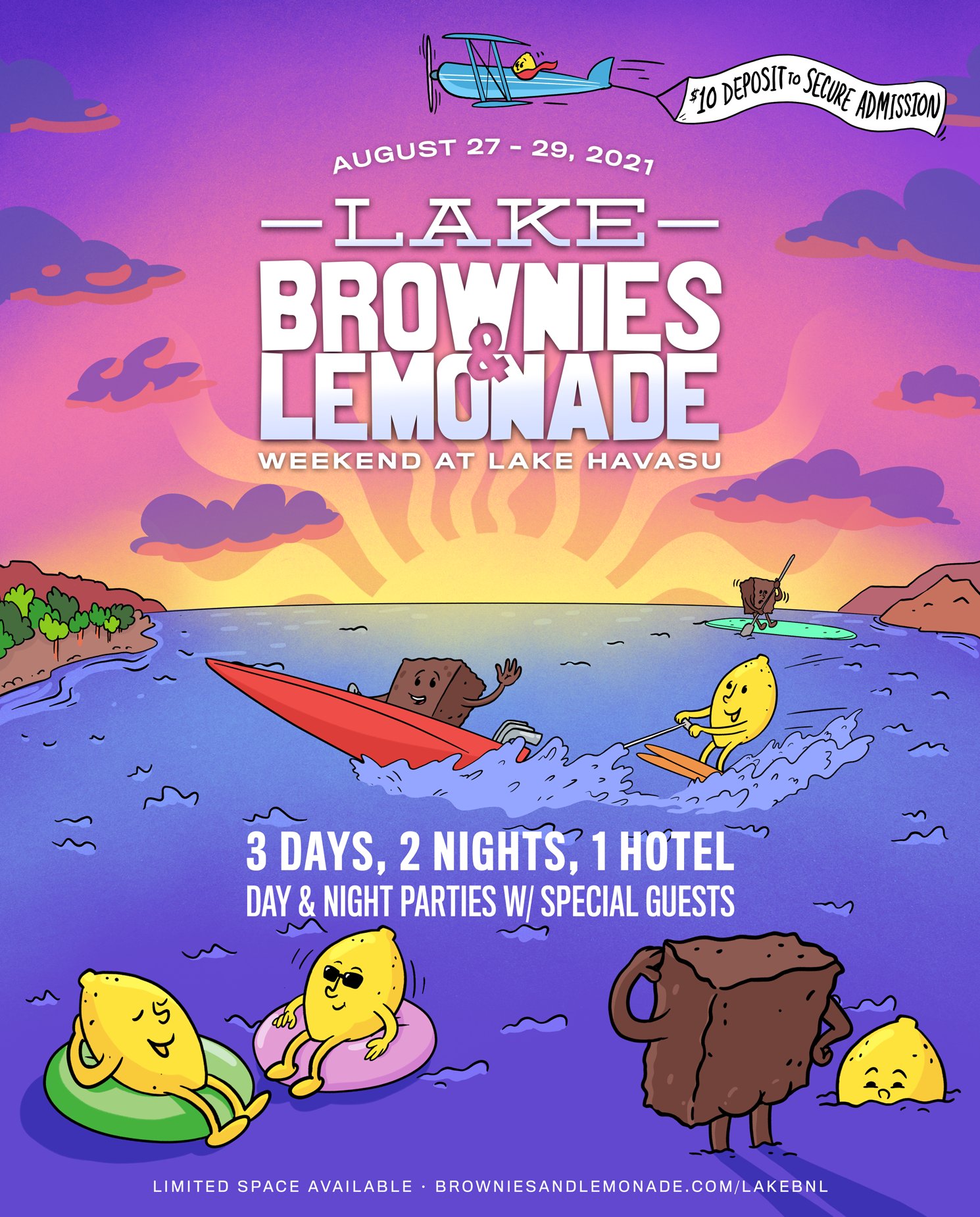 Brownies & Lemonade Announce Lake B&L Weekender EDM Identity