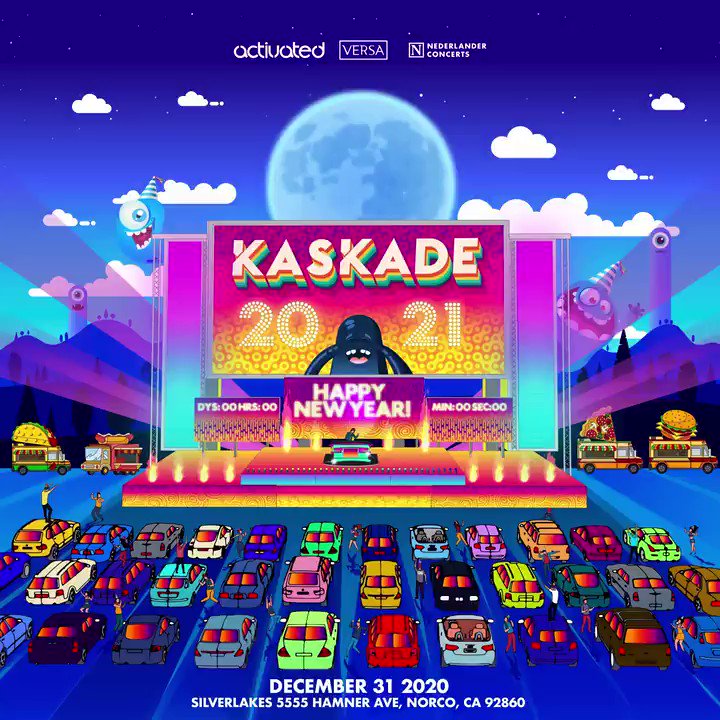 Kaskade NYE 2020 Drive In