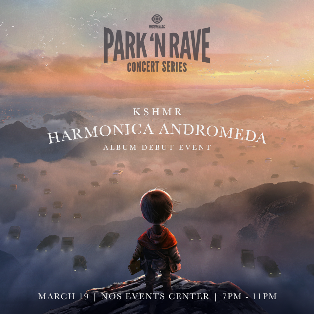 KSHMR to unveil forthcoming album ‘Harmonica Andromeda’ at Insomniac’s Park ‘N RavePnr 2021 Kshmr De Ka R01