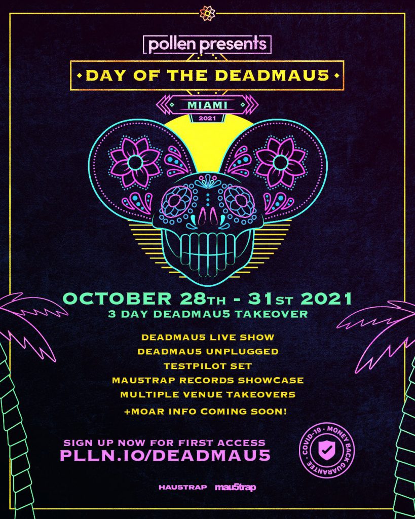 Day Of The deadmau5 Miami Halloween Weekend