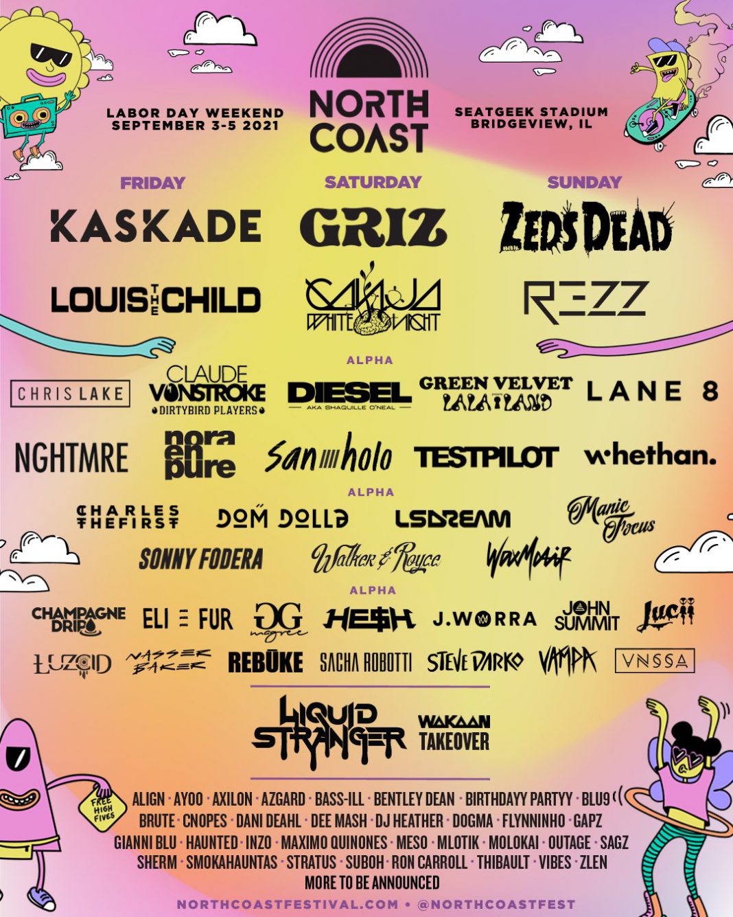 North Coast Music Festival Announces Stacked Lineup For 2021 Edition