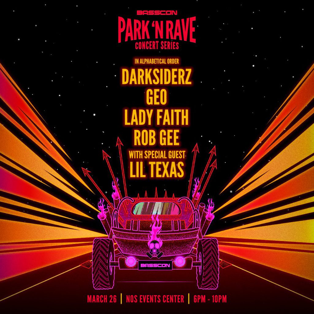 Basscon Park N Rave Concert Series Lineup
