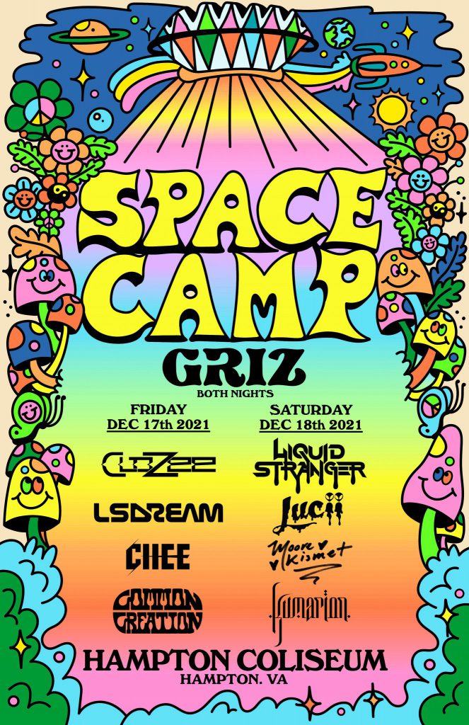 GRiZ Space Camp 2021 Lineup