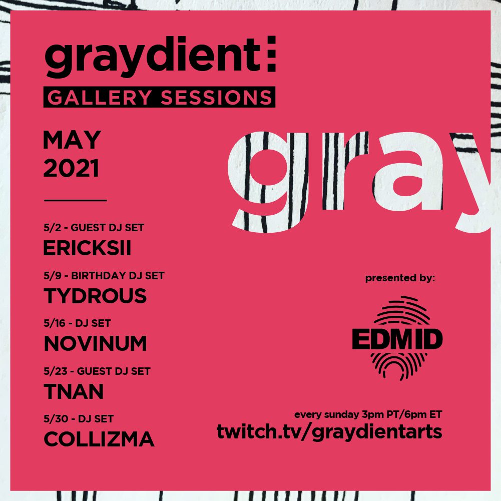 Graydient Collective Gallery Sessions May Lineup