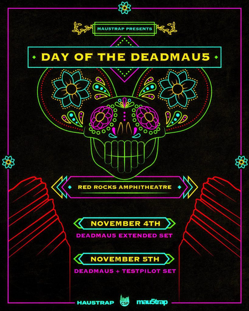 day of the deadmau5 red rocks 2021