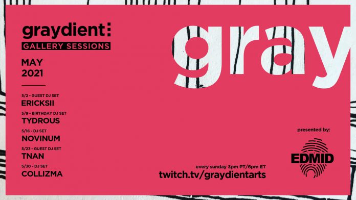 Graydient Collective Gallery Sessions May Lineup Graydient Collective Gallery Sessions May Lineup