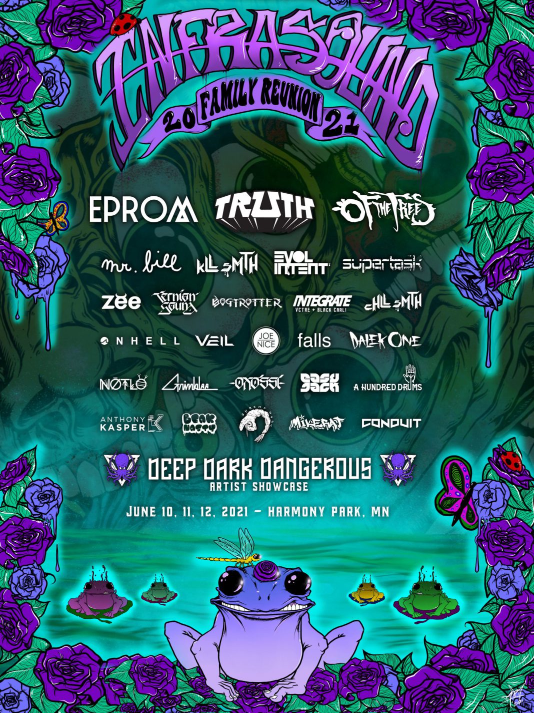 Infrasound Family Reunion Announces Dates and a Fire Lineup EDM Identity