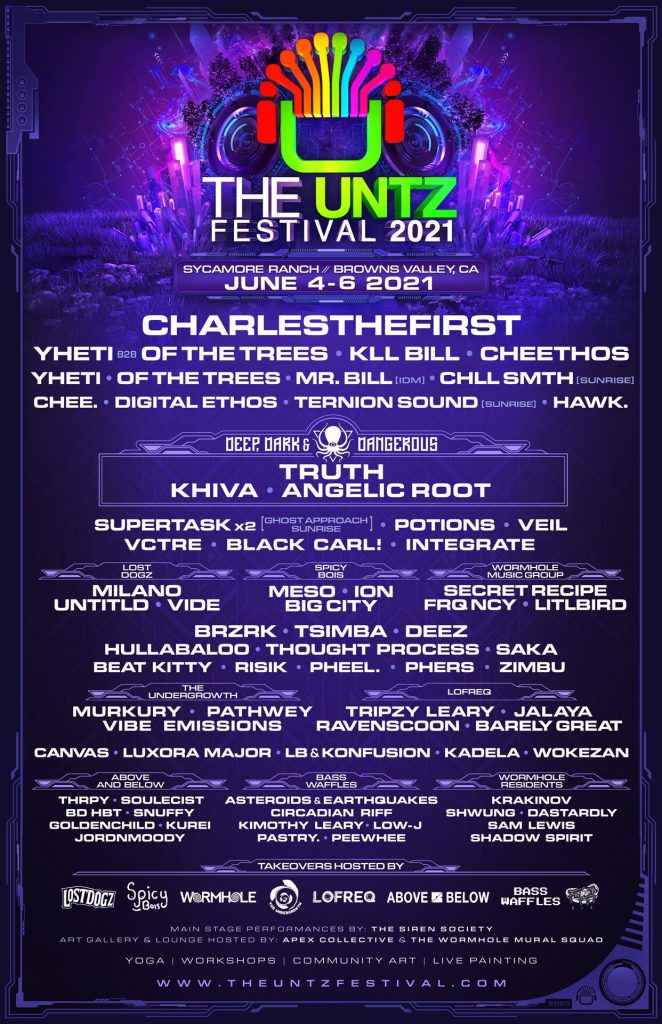 The Untz Festival 2021 Lineup