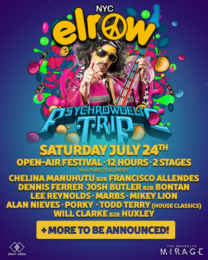 elrow Announces Its Triumphant Return to The Brooklyn Mirage EDM Identity