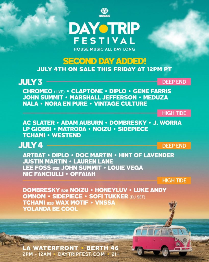 Day Trip Festival 2021 - Lineup