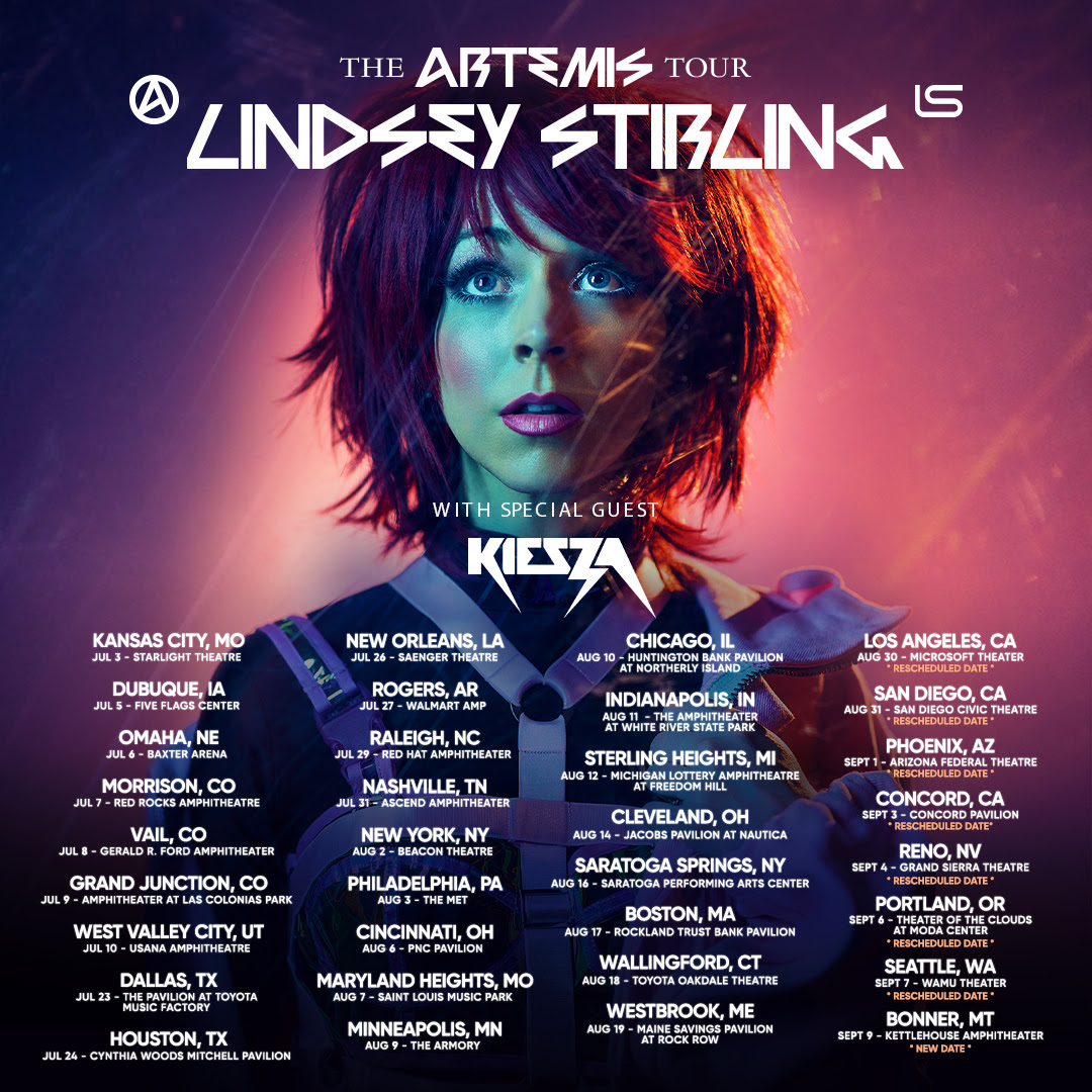 Lindsey Stirling Announces 2021 Artemis Tour Dates EDM Identity
