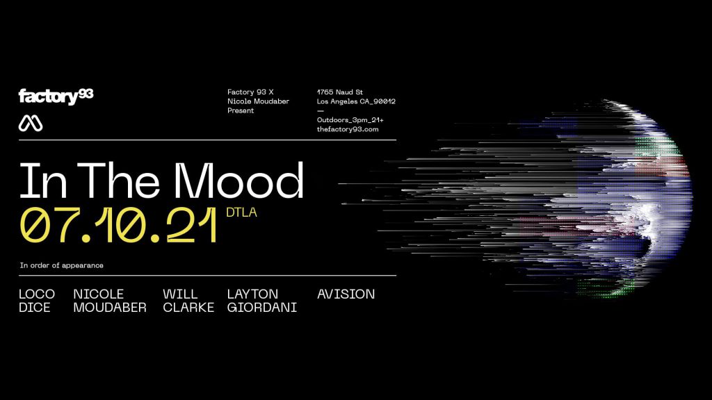 Factory 93 x Nicole Moudaber Present: In The Mood