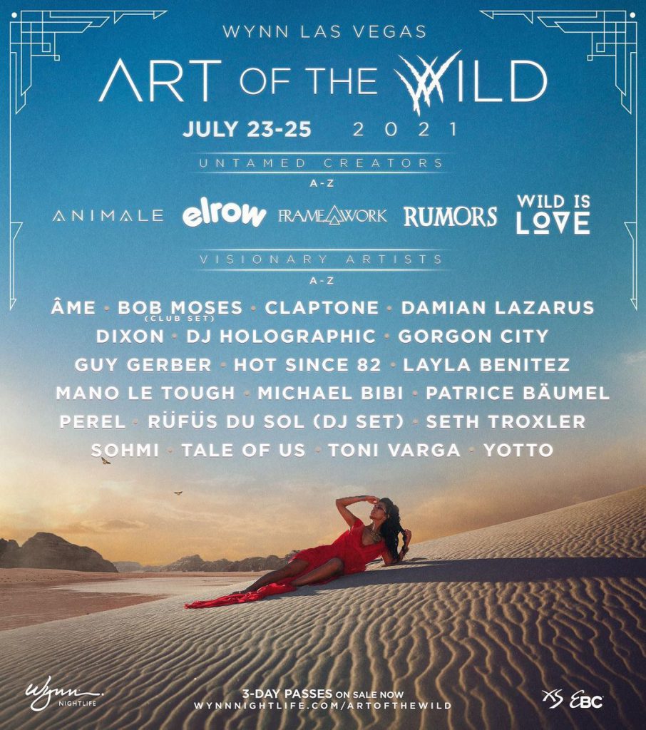 Art Of The Wild Returns to Wynn Las Vegas with a Bangin' Lineup EDM