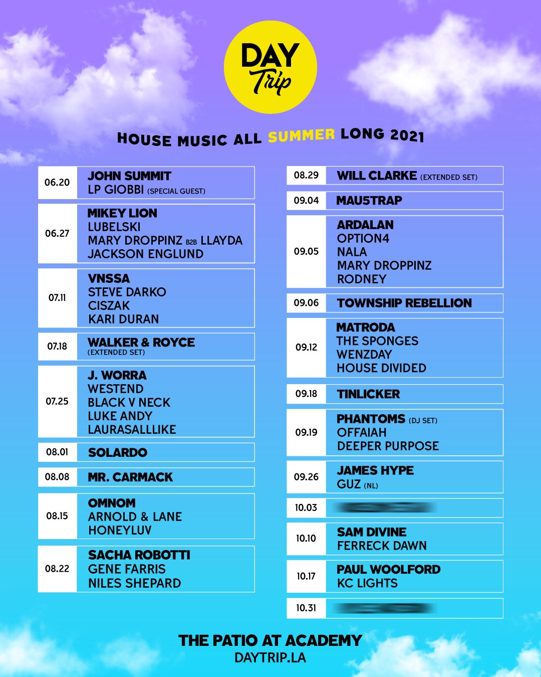 Day Trip Releases Insane Schedule for Summer 2021 EDM Identity