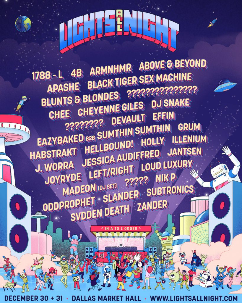 Lights All Night 2021 Lineup