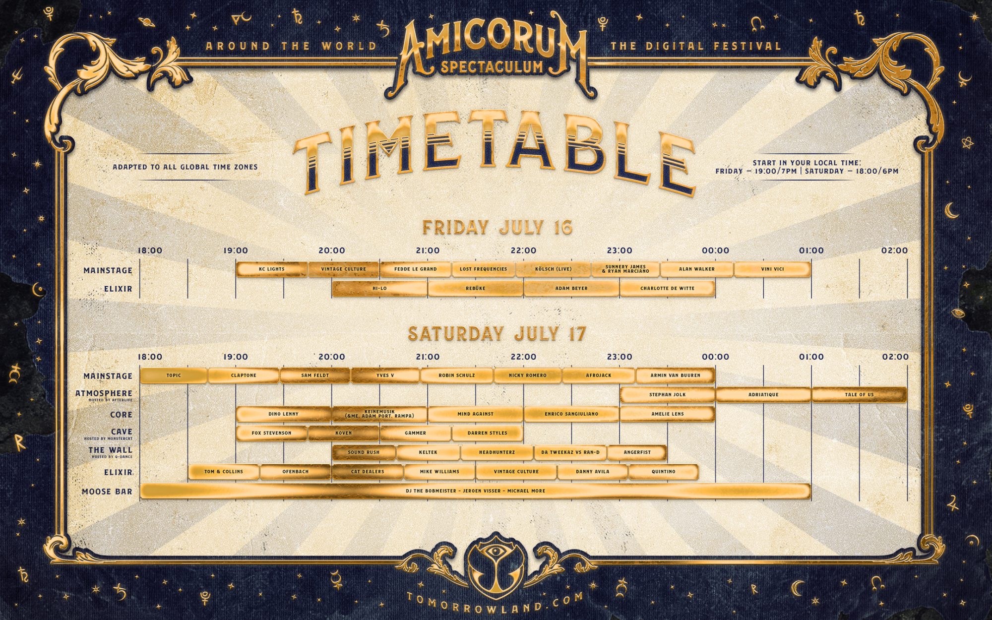 Schedule Released for Tomorrowland Around The World 2021 | EDM Identity