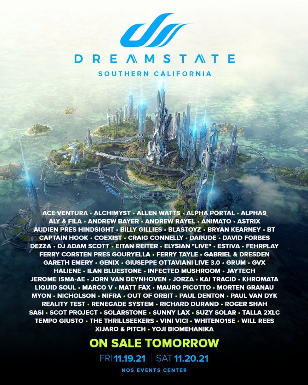 Dreamstate SoCal Reveals Full Lineup for 2021 Edition EDM Identity