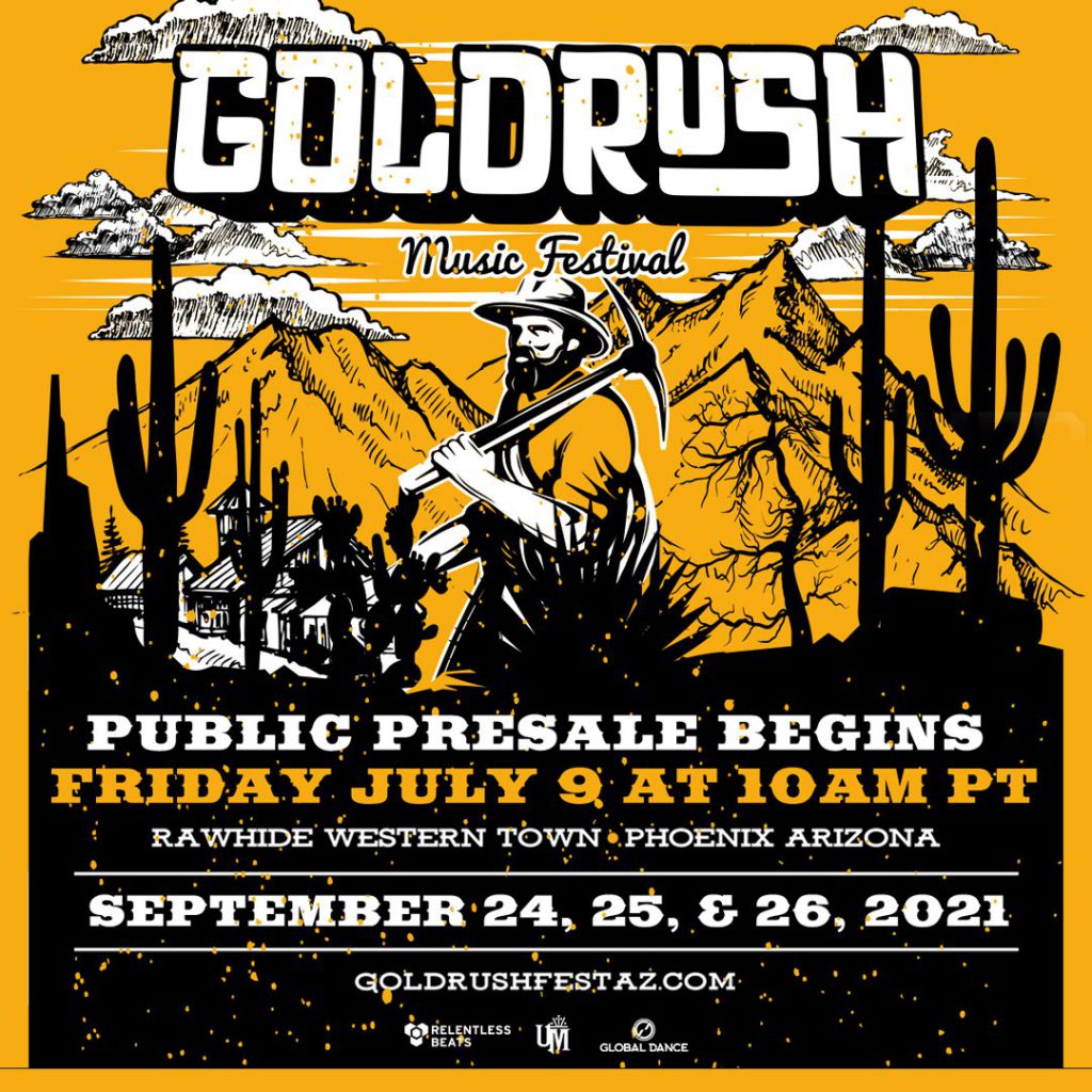 Goldrush Music Festival 2021 Announces Dates and Ticket PreSale EDM