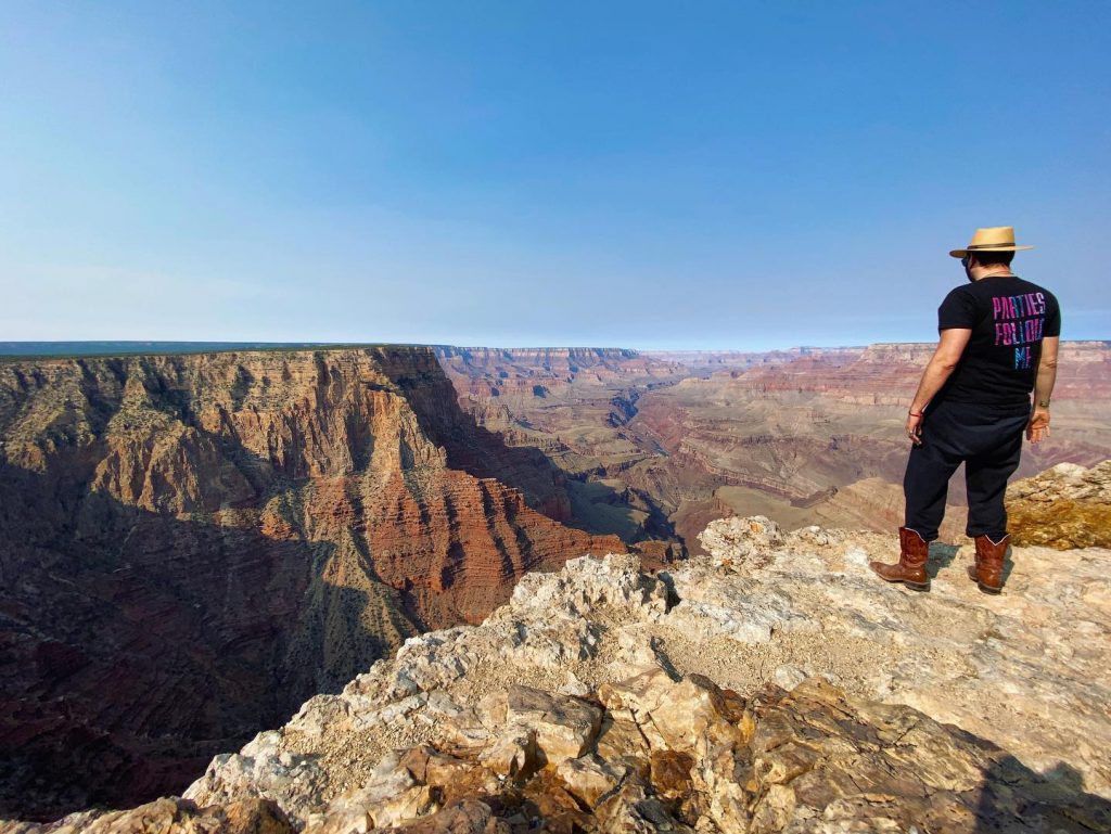 Sacha Robotti at the Grand Canyon