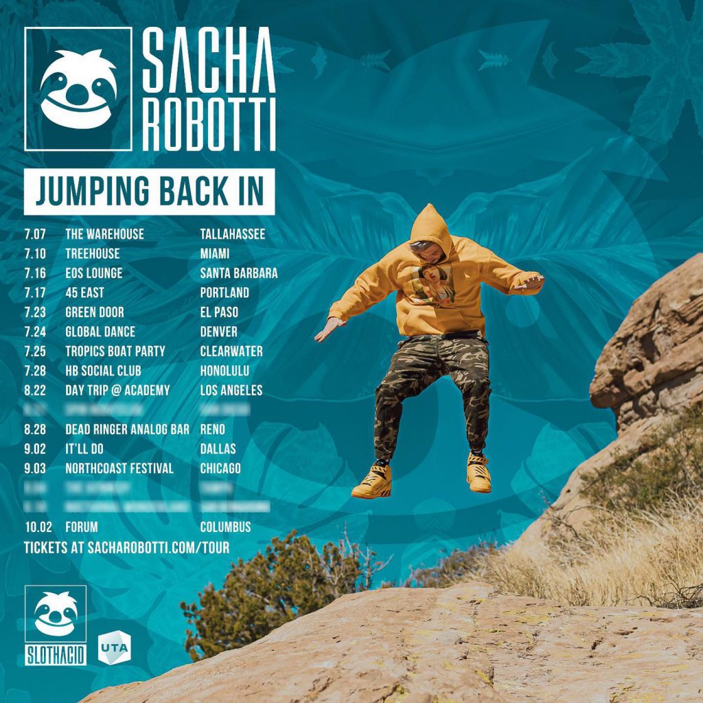 Sacha Robotti / Jumping Back In tour