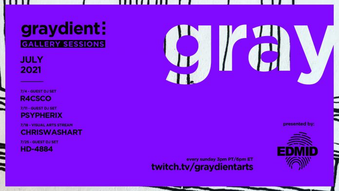 Graydient Collective Gallery Sessions July Lineup Graydient Collective Gallery Sessions July Lineup