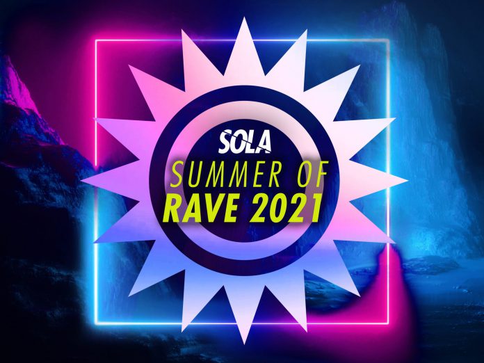 Sola Summer of Rave 2021 Cover Art Sola Summer of Rave 2021 Cover Art