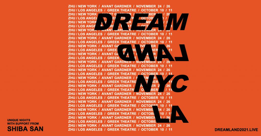 ZHU DREAMLAND LA NYC Flyer