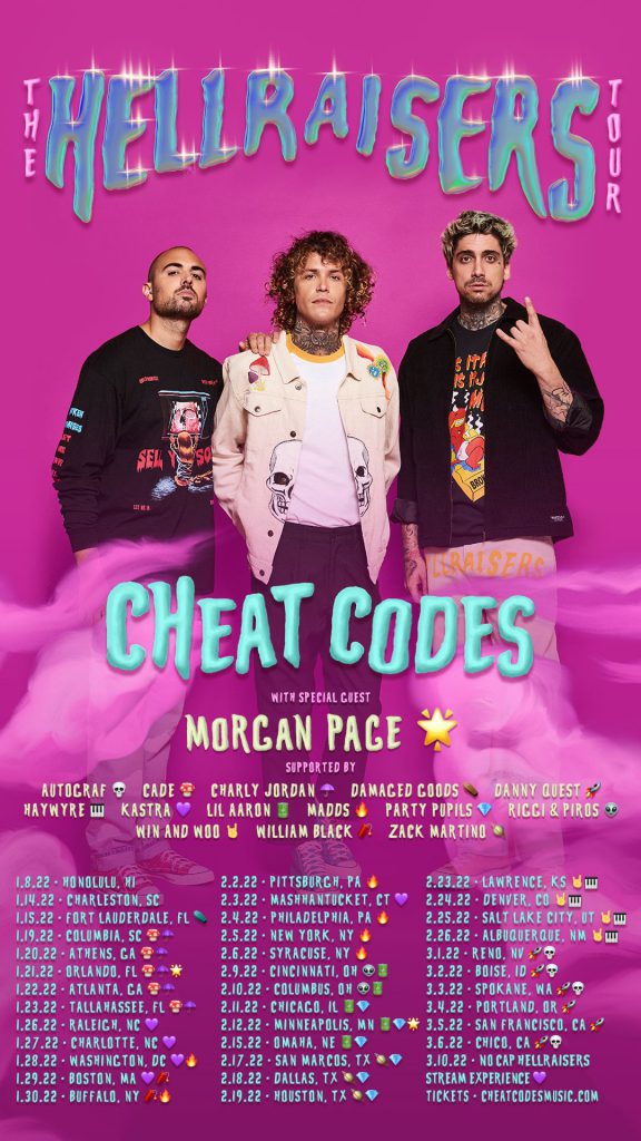 Cheat Codes Hellraisers Tour