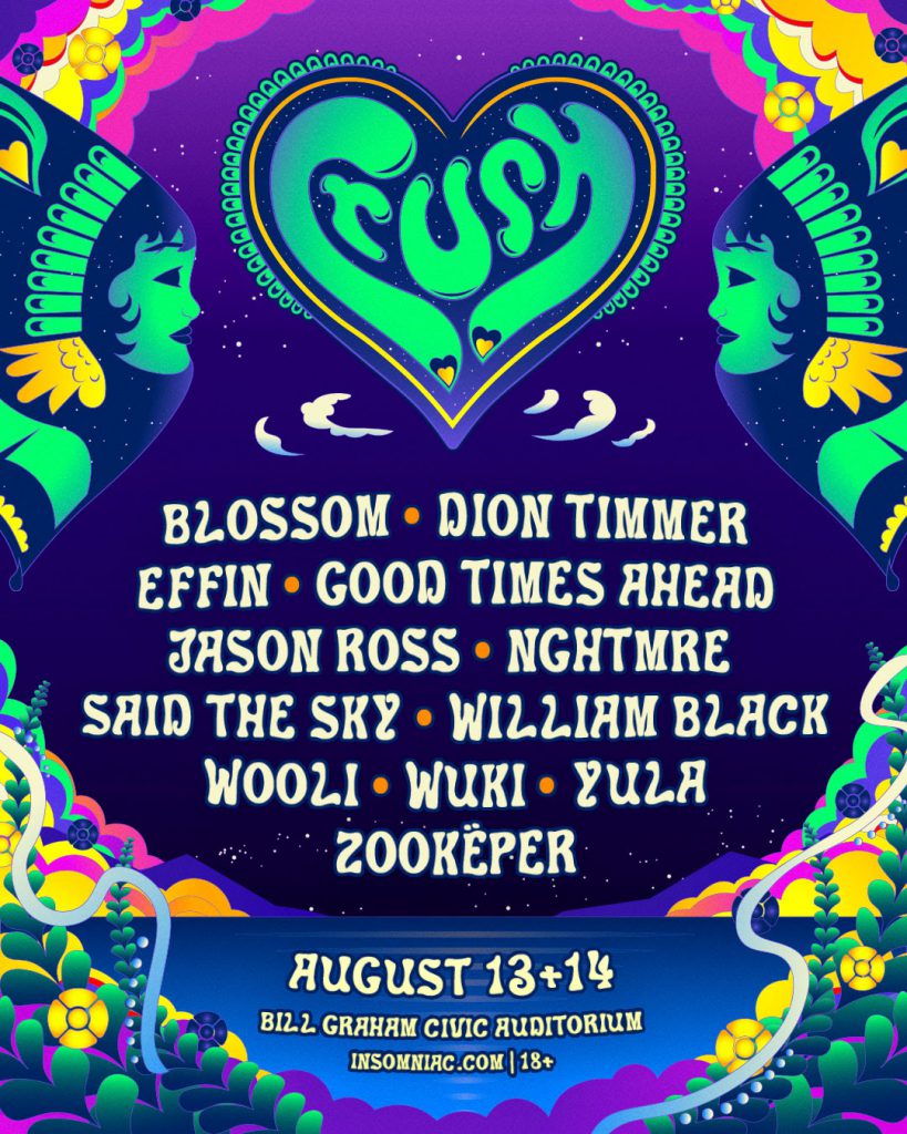 Insomniac - CRUSH SF 2021 Lineup