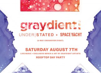 Graydient Arts Day Party Space Yacht Understated