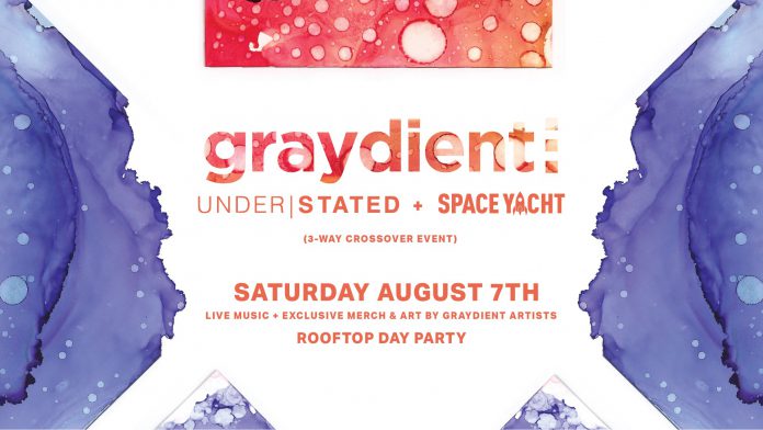 Graydient Arts Day Party Space Yacht Understated Graydient Arts Day Party Space Yacht Understated