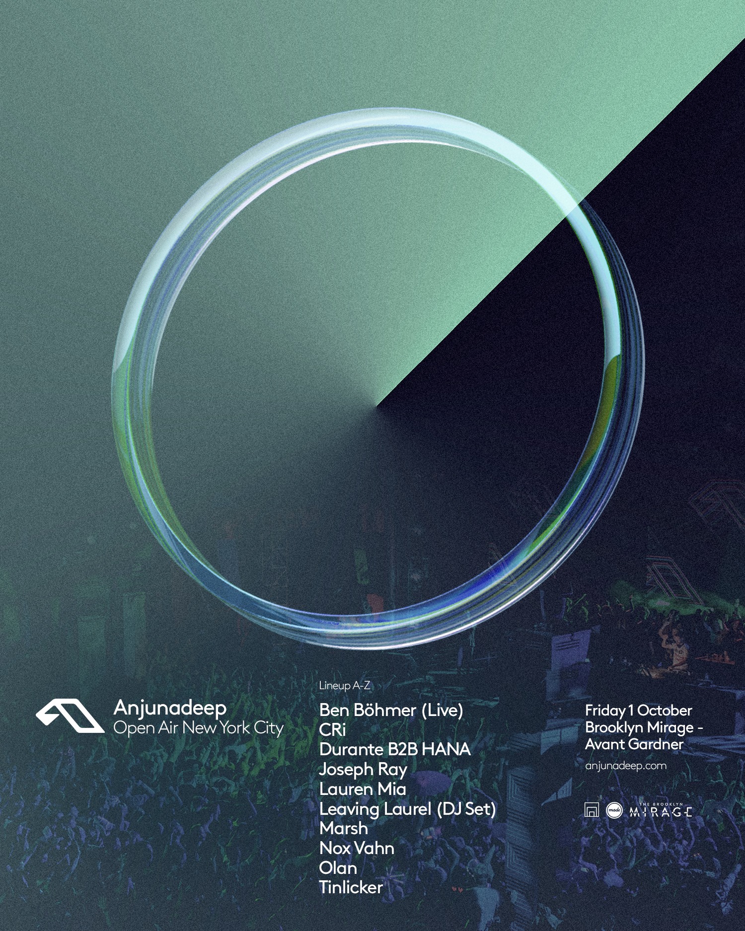 Anjunadeep Announces Open Air Show at Brooklyn Mirage EDM Identity