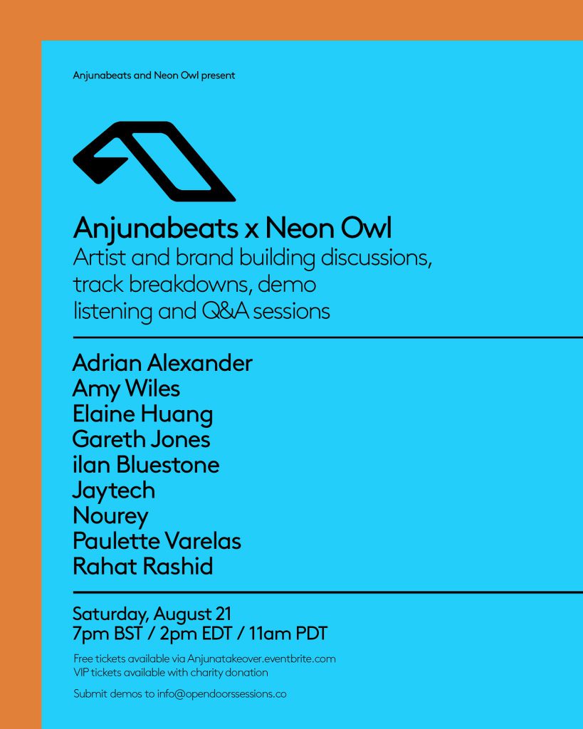 Neon Owl Anjunabeats Open Door Sessions