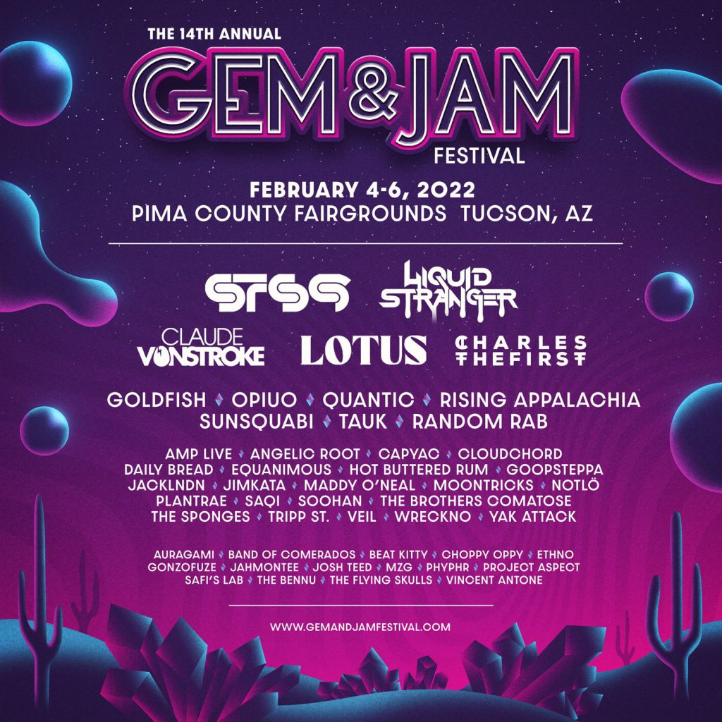 gem & jam 2022 lineup