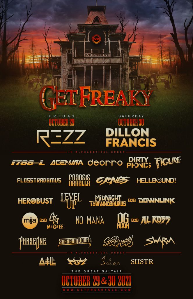 V2 Presents Get Freaky 2021 Lineup